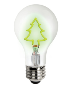 1.5 Watt LED Shape Filament Lamp - E26 (Medium) - TCP - FA19XMTREEBD  