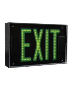 Growlite - GLE-S1-LB-BL-TRH - Plant Safe Exit Sign