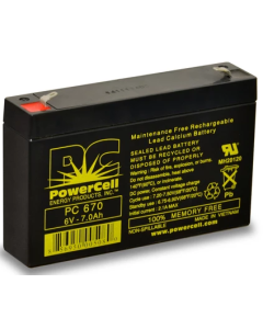 Lead Acid Battery - PowerCell - PC670