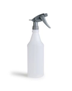 Spray Bottle with Chemical-Resistant Trigger Sprayer | 32 oz.