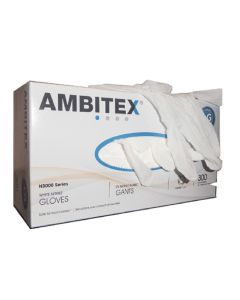 Nitrile Examination Gloves - White - Large - Box of 300