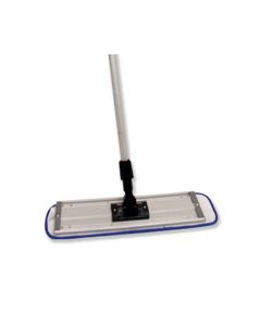 18" Microfiber Flat Mop Set | Includes Handle, Frame, and Microfiber Pad