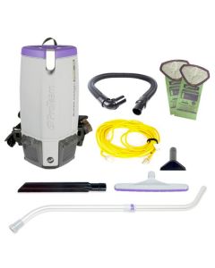 Super Coach Pro&reg; 10, 10 qt. Backpack Vacuum w/ Xover Multi-Surface Telescoping Wand Tool Kit