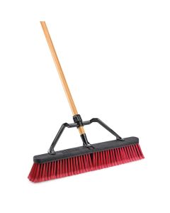 24” Multi-Surface Industrial Push Broom