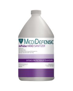MediDefense mPulse Hand Sanitizer with Antimicrobial Technology (Alcohol-free) - Case of (4) 1-Gallon Jugs