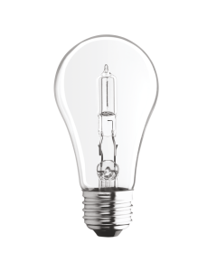 28 Watt A19 Halogen Lamp - Warm White (2850K) - E26 (Medium) - Sylvania - 28A17/HAL/SS/CL120V  [52549]