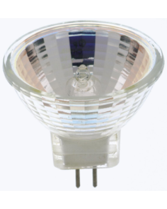 10 Watt MR11 Halogen Lamp - Warm White (2900K) - GZ4 (Bi-Pin) - Satco - 10MR11/FL/30/12V  [S3444]