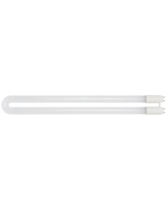 13 Watt T8 LED U-Bent Lamp - 2 Foot - Cool White (4000K) - G13 (Medium Bi-Pin) - Satco - 13T8/U1-G13/LED/840/DUAL  [S18452]
