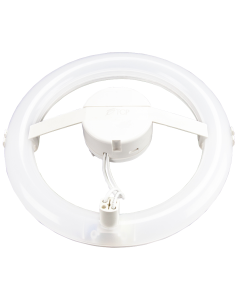 13 Watt T9 Circline LED Lamp with Bracket and Connector - Warm White (2700K) - TCP - L13T9N5027K  