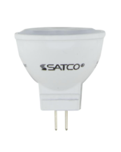 3 Watt MR11 LED Lamp - Warm White (3000K) - GU4 (Bi-Pin) - Satco - 3MR11/LED/25/3000K/12V  [S8603]