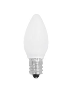 C7 Candelabra Decorative LED Lamp - Warm White (3000K) - E12 (Candelabra) - Sylvania - LED1C7F830BL  [74672]