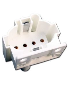 2G7 Base CFL Socket - 2G7 (4 Pin) - H&M Distributors - LH0305