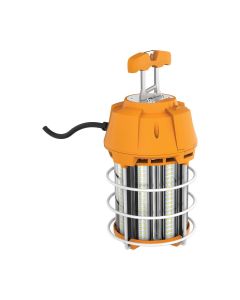 100 Watt Temporary High Bay Caged Lamp - Daylight (5000K) - Satco - 100W/LED/HID/TEMP/5K/120V  [S38946]