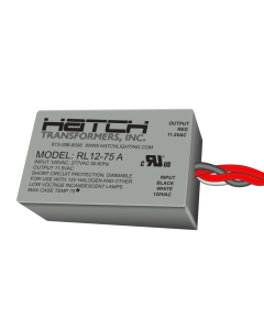 Low Voltage Transformer - Hatch - RL12-75A
